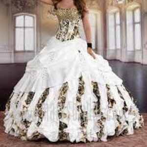 Animal Print Quinceanero Dress